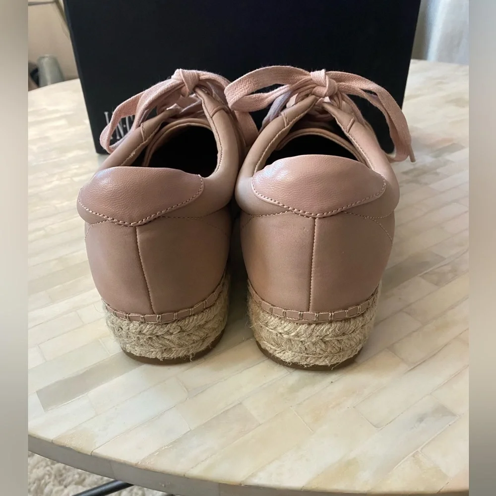 INC International Concepts Blush Pink Rhinestone Espadrille Sneakers